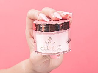 Le reveur polvo acrílico para uñas 60gr. - salmon pink (003)